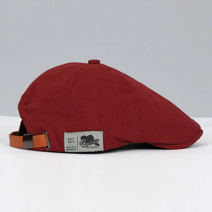"Men's classic timeless cap with elegant design, suitable for formal and casual wear; a sophisticated accessory."