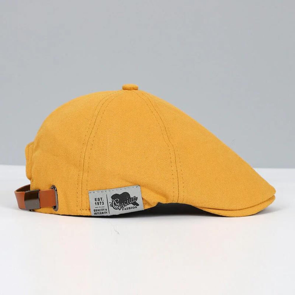 "Men's classic timeless cap with elegant design, suitable for formal and casual wear; a sophisticated accessory."