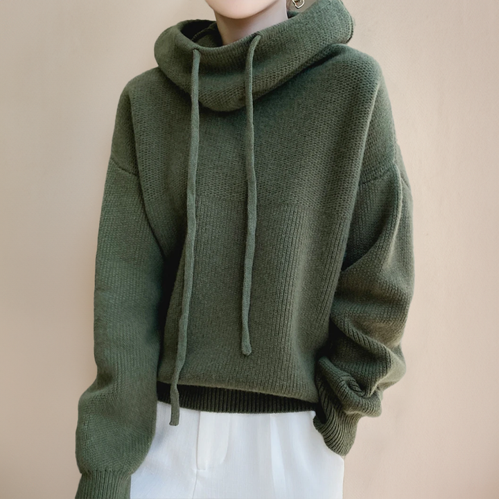 "Men's elegant hoodie, front view, soft fabric, stylish design, versatile wear for casual or formal occasions."