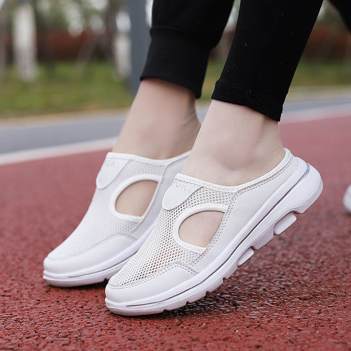 "Men's orthopedic slip-on slippers with ergonomic sole, sleek design, cushioned padding, for ultimate comfort and support."