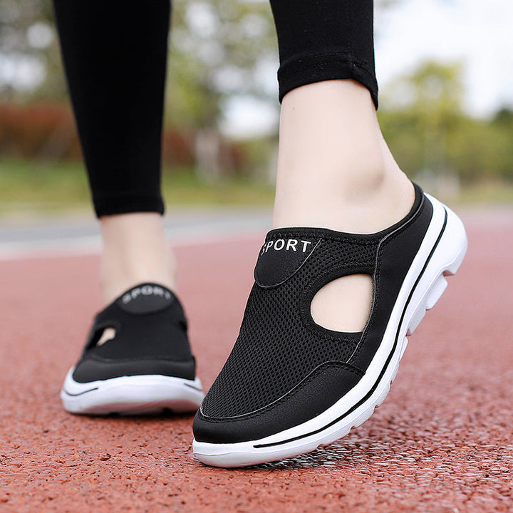 "Men's orthopedic slip-on slippers with ergonomic sole, sleek design, cushioned padding, for ultimate comfort and support."