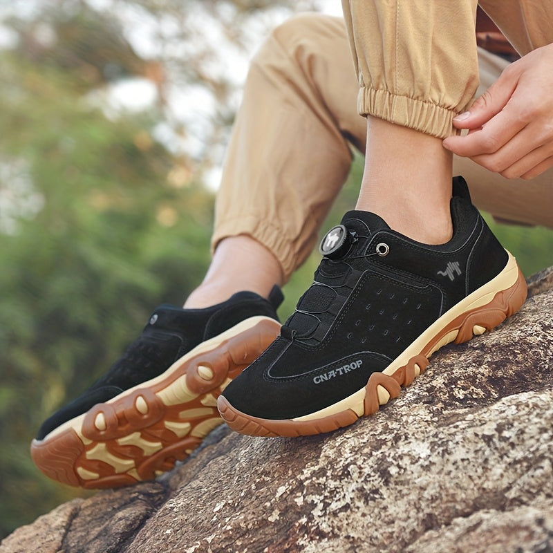 "Men's orthopedic walking shoes, cushioned sole, supportive design, stability, non-slip outsole, health & wellness product"