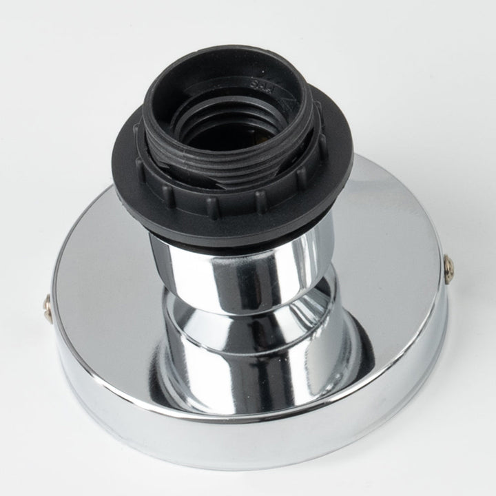 Modern black crystal flush mount ceiling light, sleek brass fixture, crystal shade, ideal for rooms with low ceilings.