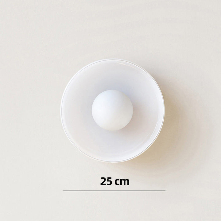 "Modern glass round ceiling light with sleek design, ideal for stylish kitchens, available in varied colors and sizes."