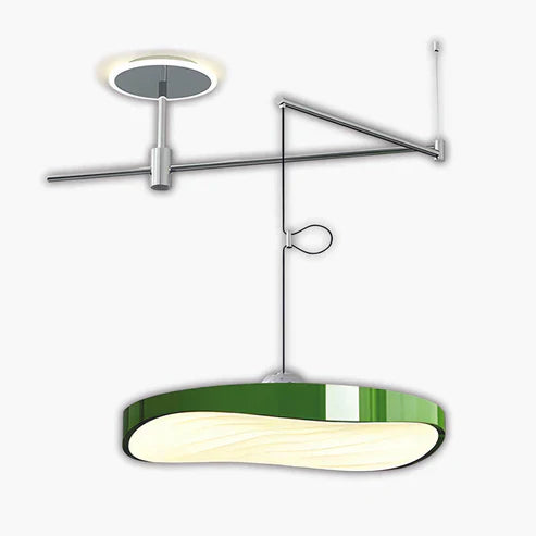 "Modern Verso Pendant Light with LED, sleek design, available in multiple sizes and colors, perfect for elegant home decor."
