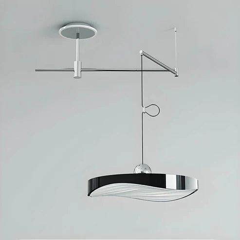 "Modern Verso Pendant Light with LED, sleek design, available in multiple sizes and colors, perfect for elegant home decor."