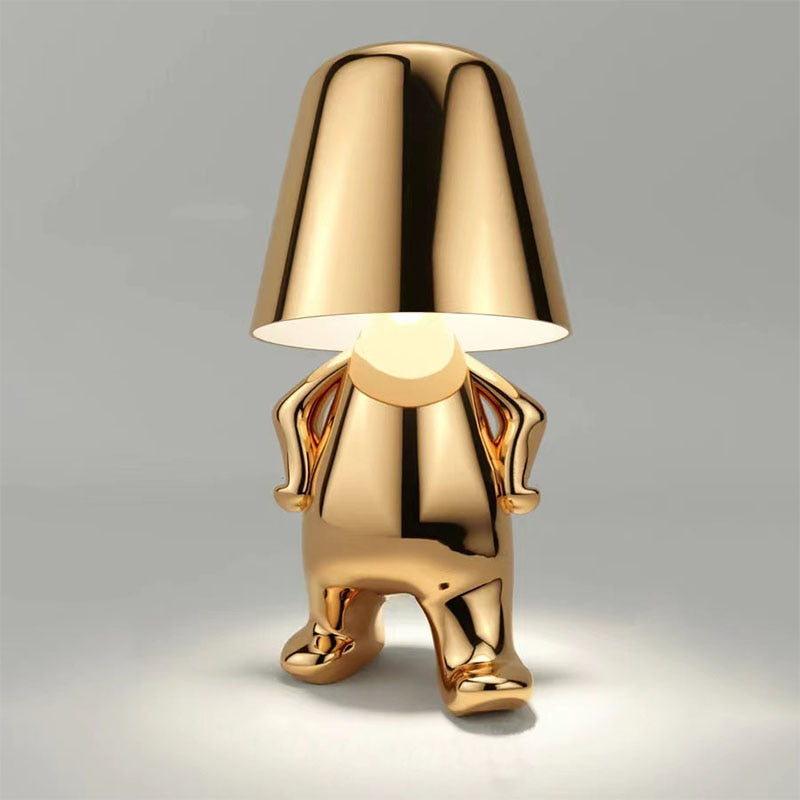 "Modern wireless lamp with rechargeable battery, warm glow, sleek design, ideal for home decor, available in various colors."