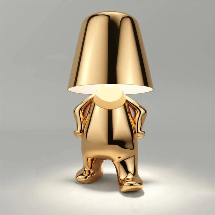 "Modern wireless lamp with rechargeable battery, warm glow, sleek design, ideal for home decor, available in various colors."