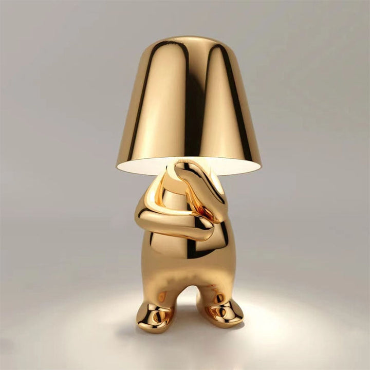 "Modern wireless lamp with rechargeable battery, warm glow, sleek design, ideal for home decor, available in various colors."