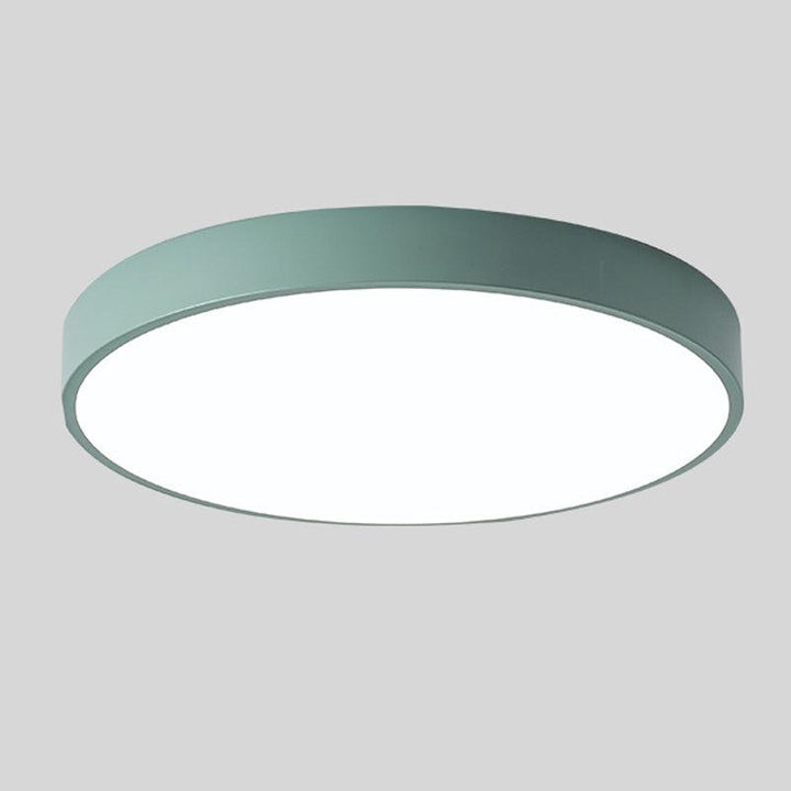 "Nordic Wooden Macaroon Ceiling Light with sleek wooden finish and minimalistic design, perfect for modern spaces."