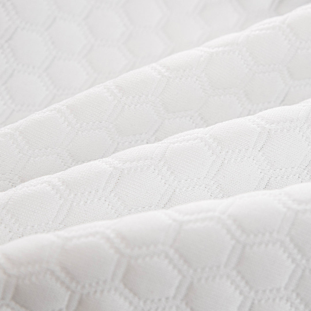Orthopedic memory foam pillow offering pain-free sleep with ergonomic design and breathable cover for all sleep positions.