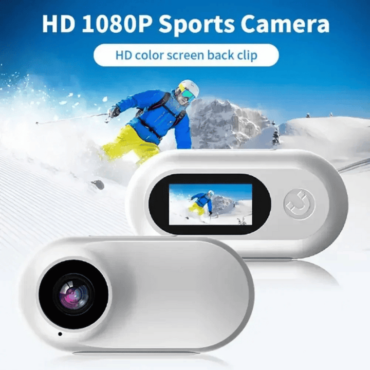 "Pet collar camera with 160° wide-angle lens and HD 1080P video, designed for cats and dogs, fits comfortably on collars."