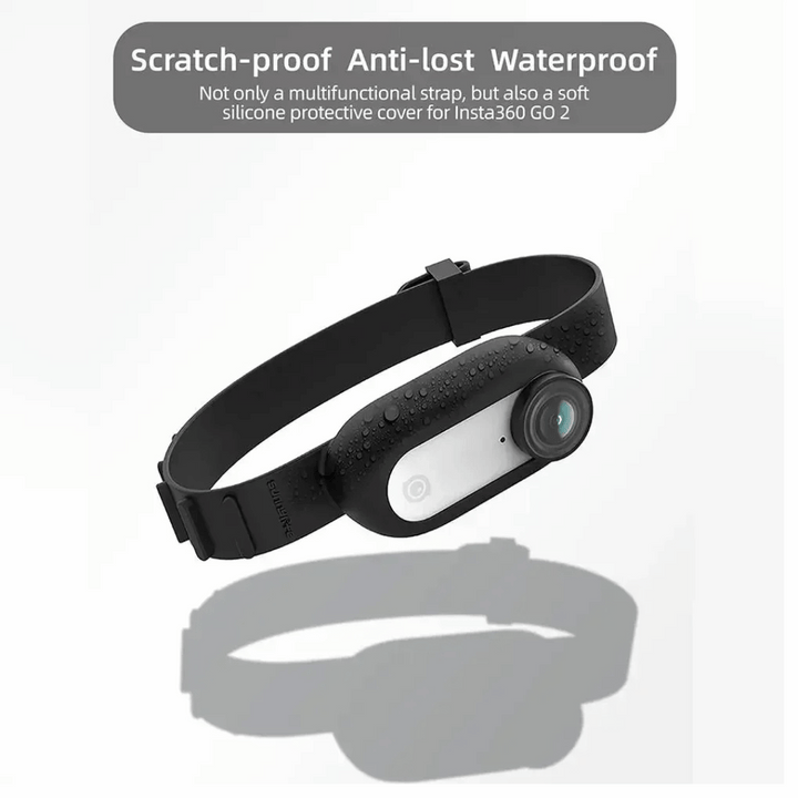 "Pet collar camera with 160° wide-angle lens and HD 1080P video, designed for cats and dogs, fits comfortably on collars."