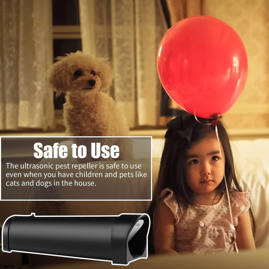 "Plastic rat trap cage with bionic design, sleek black finish, humane no-kill, efficient pest control, easy to use and clean.
