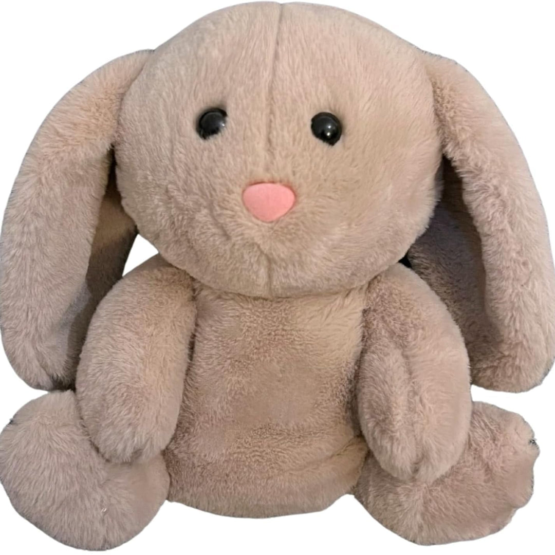 Plush teddy for kids with glowing nightlight, soothing heartbeat, realistic breathing; provides comfort and relaxation.