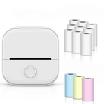 White-12 Rolls Paper