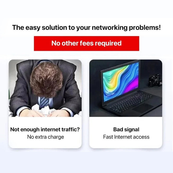 Portable WiFi Pro Booster for high-speed internet, compact design, white gadget for seamless connectivity anywhere.