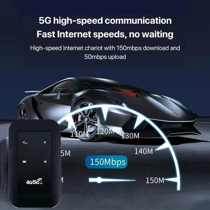 Portable WiFi Pro Booster for high-speed internet, compact design, white gadget for seamless connectivity anywhere.