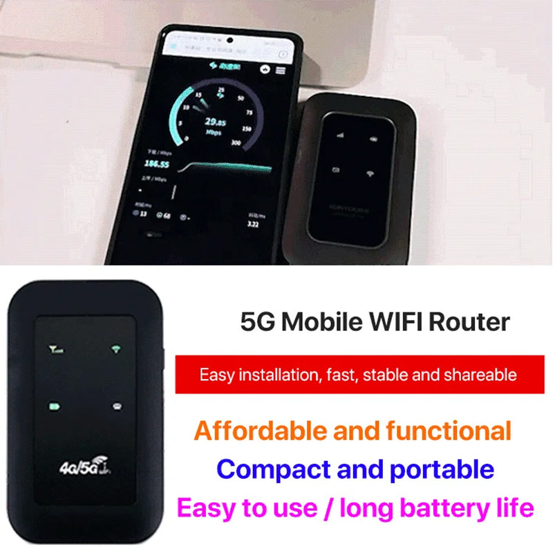 Portable WiFi Pro Booster for high-speed internet, compact design, white gadget for seamless connectivity anywhere.