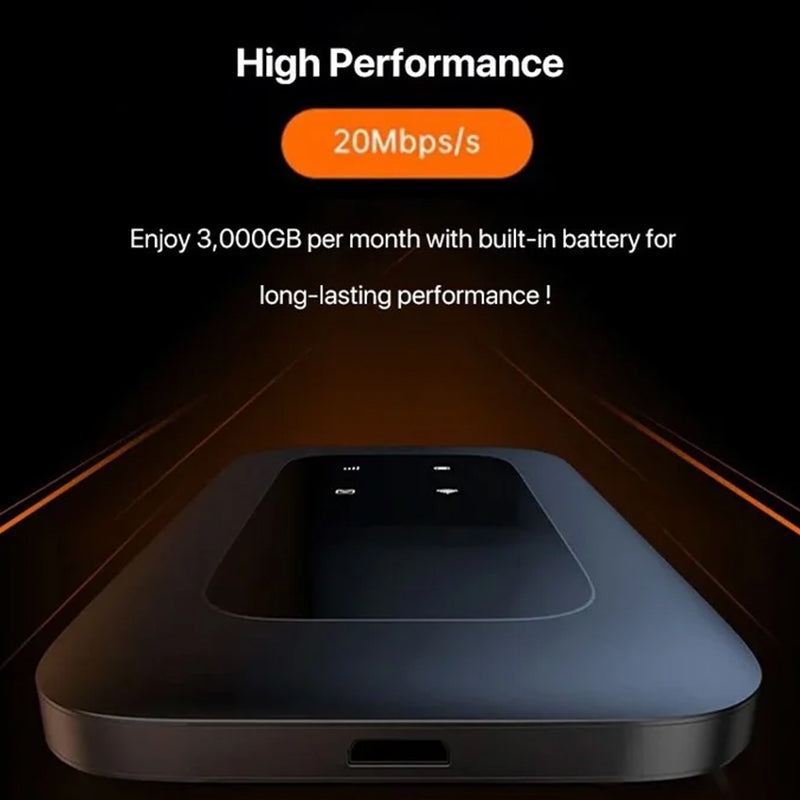 Portable WiFi Pro Booster for high-speed internet, compact design, white gadget for seamless connectivity anywhere.