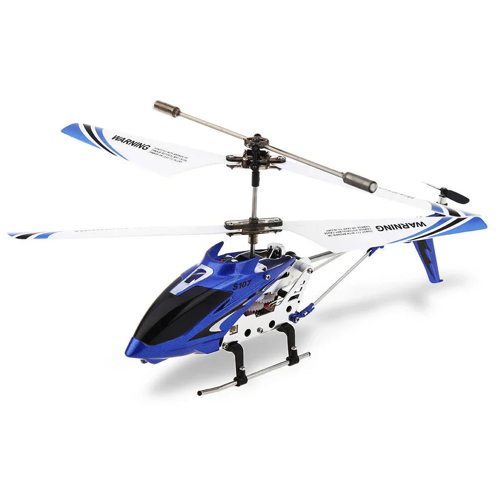 Red Hercules Unbreakable Mini RC Helicopter with Gyro, robust design, vivid hue, metal frame, ideal for kids and beginners.