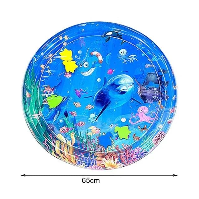 Round cooling play mat for cats with eco-friendly materials, offers colorful designs and a cooling surface for hot days.