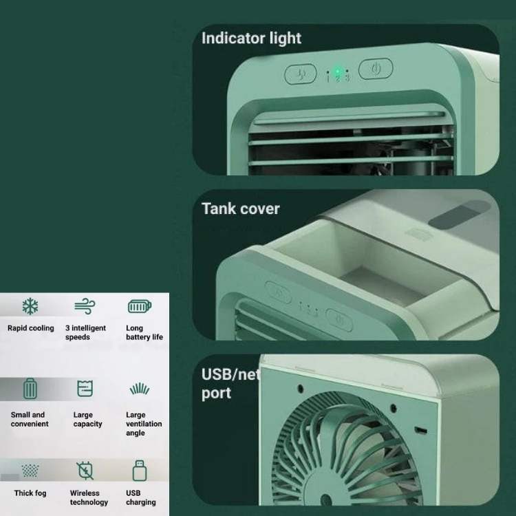 "Sleek, compact portable air conditioner with adjustable cooling, ideal for small spaces and seamless modern design integrati