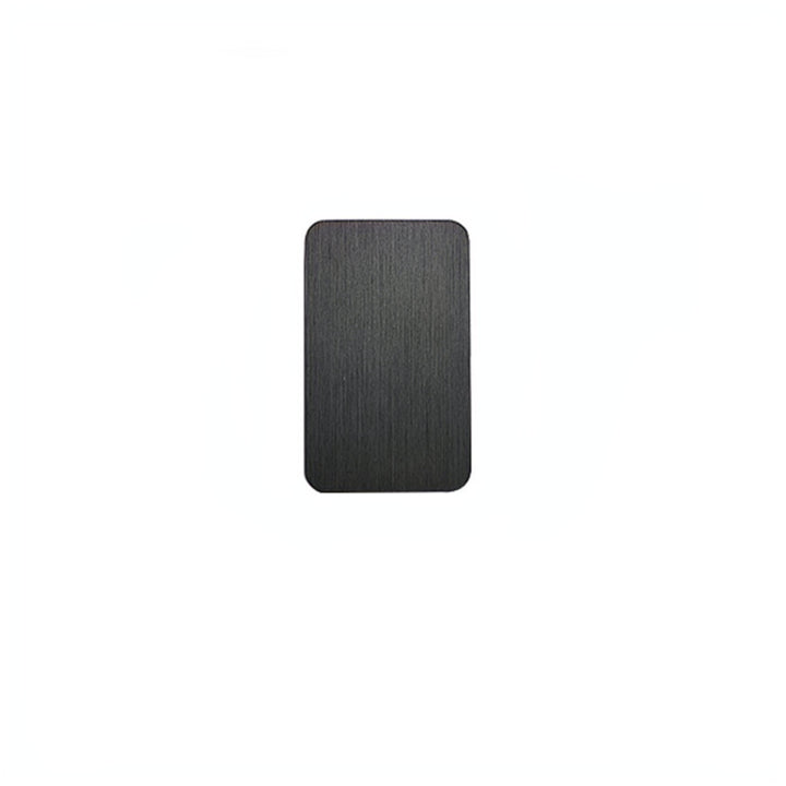 "Sleek indoor LED wall lamp with a modern rectangular design, featuring smooth finishes and warm illumination for elegant dec