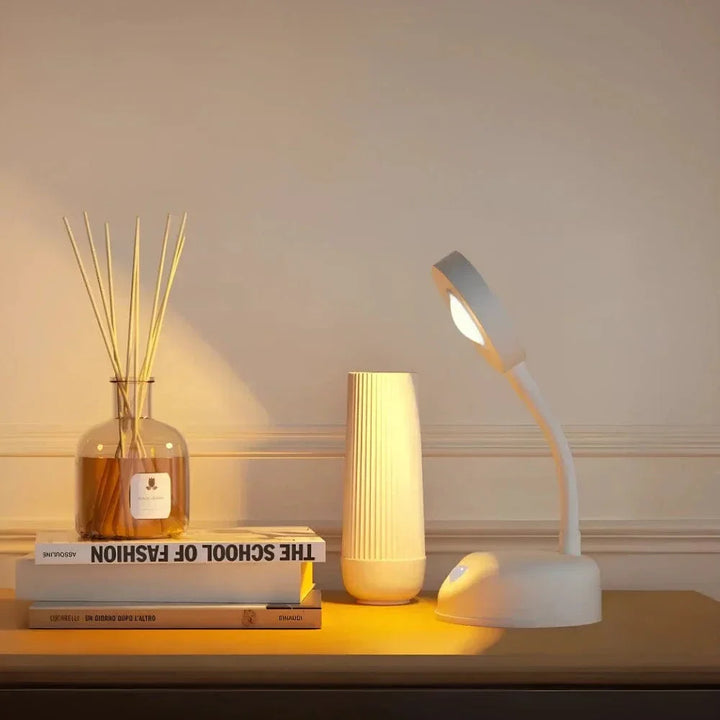 "Sleek LED motion light with 360° rotation, advanced sensor, and customizable colors for versatile lighting in any space."