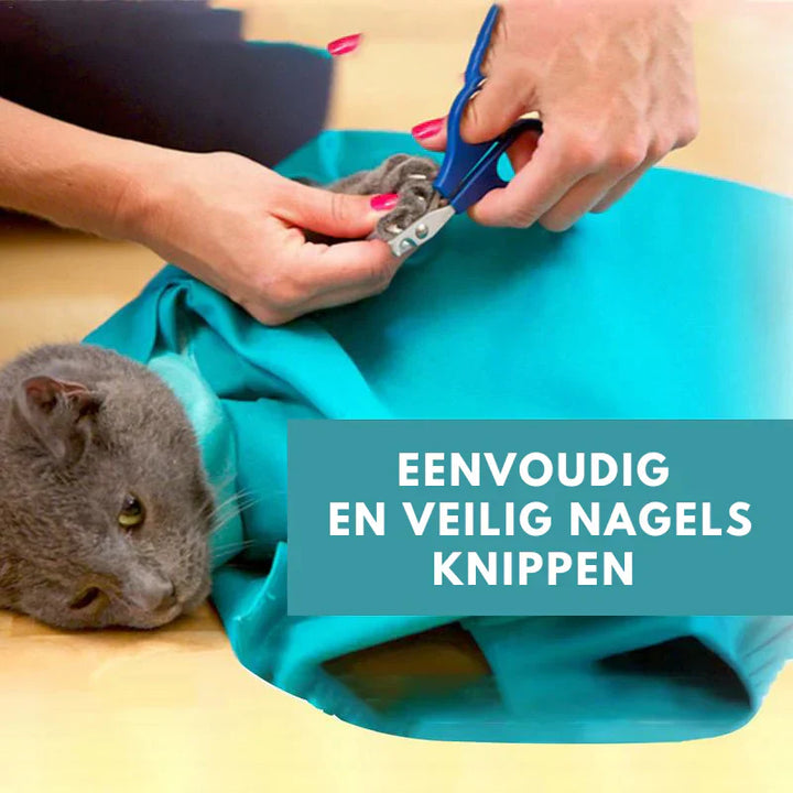 "Soft, secure cat travel bag for stress-free journeys; ergonomically designed, ultra-soft material, compact and lightweight."