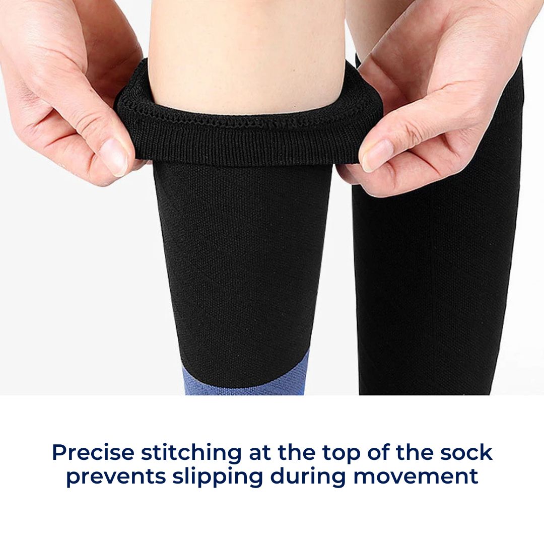 "Unisex calf compression sleeves in sleek design for enhanced circulation, available in various colors for pain relief and co