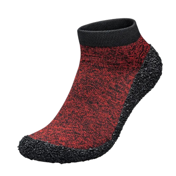 Unisex sock shoes for women, flexible and durable, gray with sleek design, offering comfort and support for everyday wear.