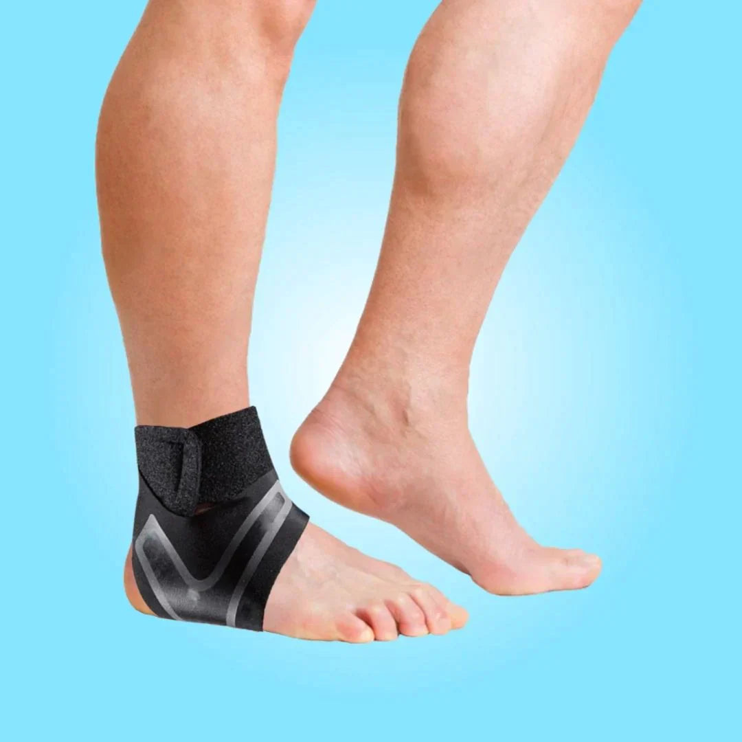 Unisex Therapy Foot Wrap for pain relief, adjustable, lightweight design, provides soothing compression for foot discomfort.