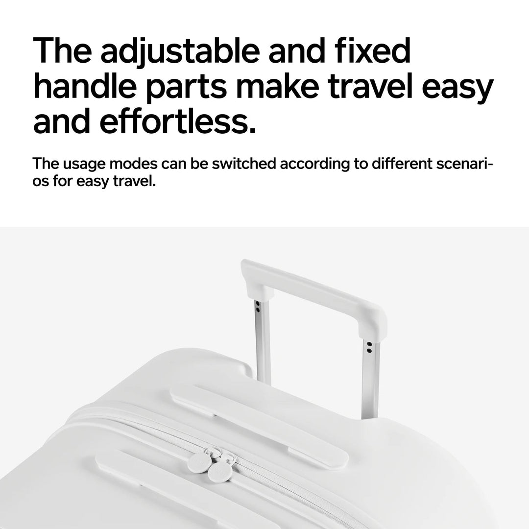 "White futuristic cat travel carrier with bubble window, ventilation, LED lighting, shock-absorbing base, and portable design