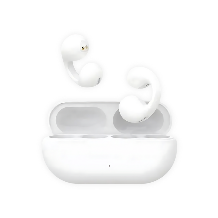 Wireless bone conduction earbuds with secure fit, lightweight design, open-ear listening, and waterproof features for active 