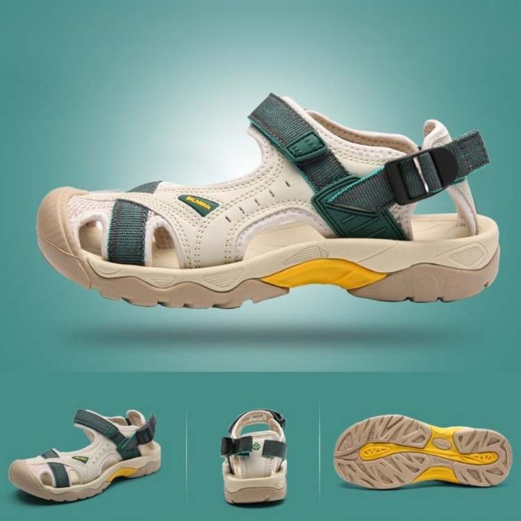 "Women's all-terrain adventure sandals, cushioned soles, lightweight, stylish, slip-resistant, perfect for outdoor use."
