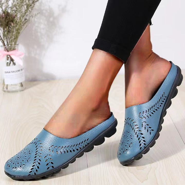 Women's breathable lightweight slippers, soft cushioned footbed, airy design, versatile colors, perfect for comfort and style
