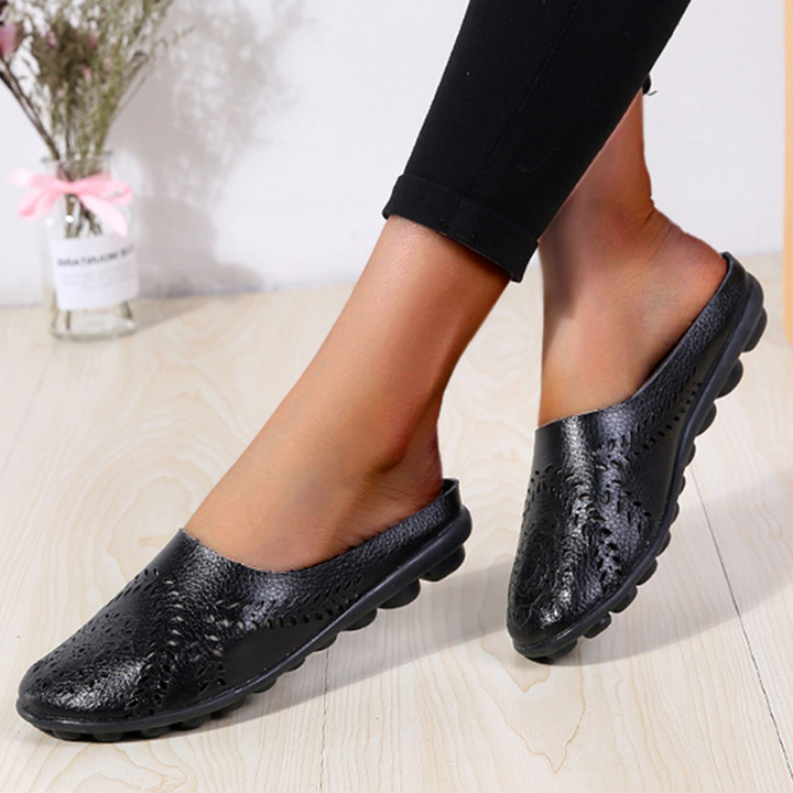 Women's breathable lightweight slippers, soft cushioned footbed, airy design, versatile colors, perfect for comfort and style