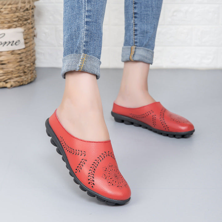 Women's breathable lightweight slippers, soft cushioned footbed, airy design, versatile colors, perfect for comfort and style