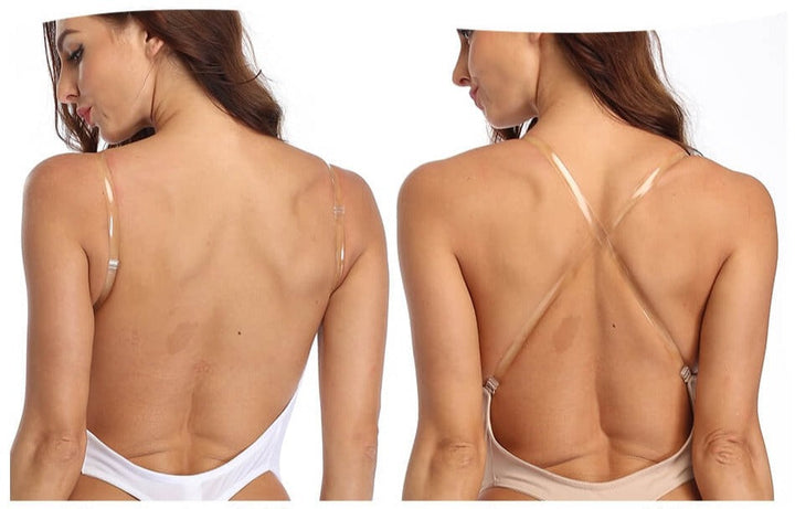 Women's Deep V Backless Body Shaper - seamless support, deep V-neck, open back for elegant, flattering silhouettes.
