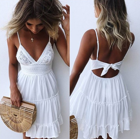 Women's elegant flowy midi dress with chic silhouette; ideal for day to night wear, featuring flattering, feminine lines.