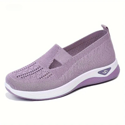 Women's orthopedic slip-on shoes with arch support, featuring a sleek, breathable design for ultimate comfort and style.