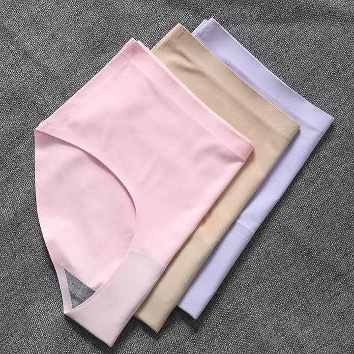 "Women's seamless silky briefs 5-pack, sleek design, invisible support, soft fabric, comfortable fit, no visible lines"