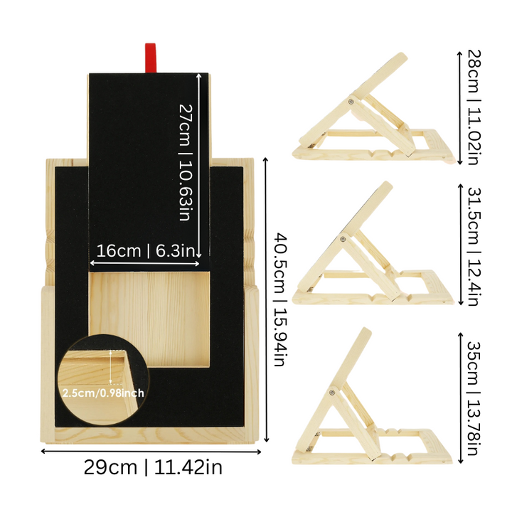 "Wooden dog nail grooming board with colorful design, ideal for playful pet nail care, suitable for indoor and outdoor use."