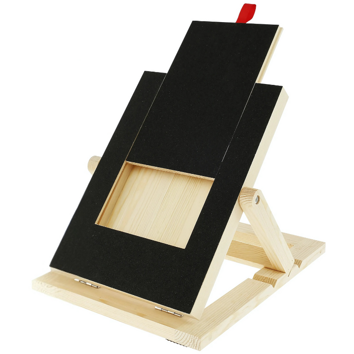 "Wooden dog nail grooming board with colorful design, ideal for playful pet nail care, suitable for indoor and outdoor use."